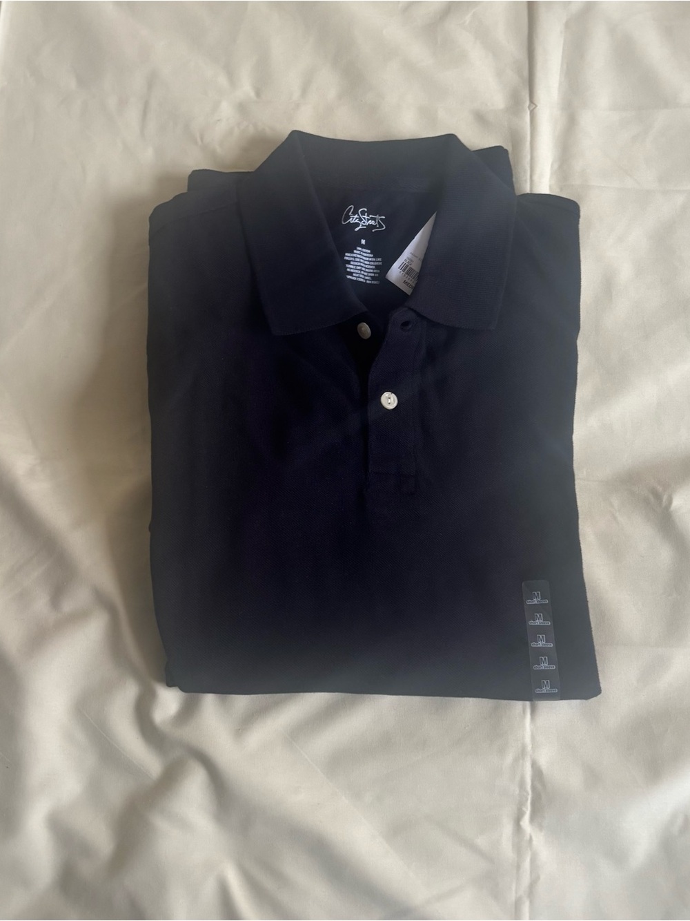 City Street Classic Men's Polo Shirt - Black